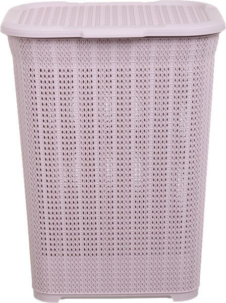 Корзина для белья FLOsoft 50 л пудра
