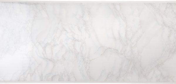 Панель ПВХ мармур Афіни сіро-голуба №41 3000x250x8 мм (0,75 кв.м)