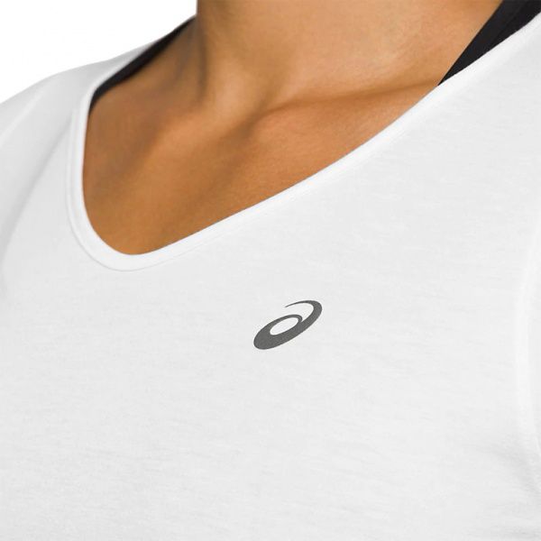 Футболка Asics V-NECK SS TOP 2012A981-104 M білий