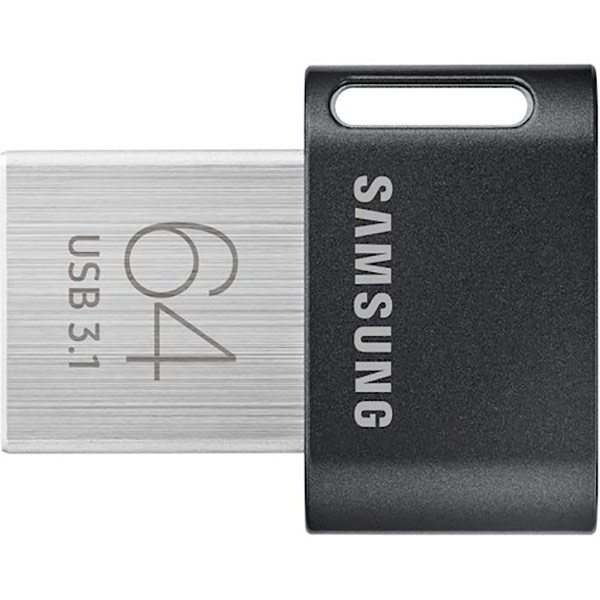 Накопитель Samsung Fit plus 64 ГБ USB 3.1 grey (MUF-64AB/APC) 