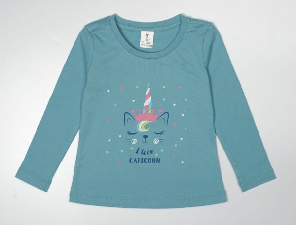 Джемпер для девочки Роза 210410 р.98 темно-бирюзовый 