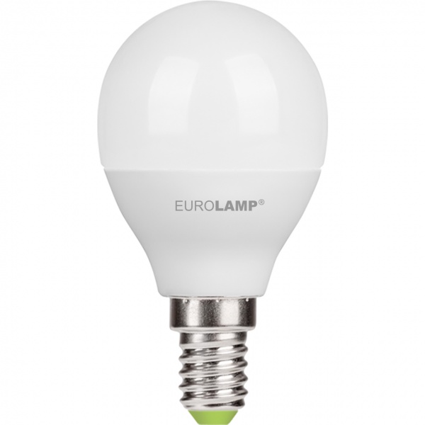 Лампа светодиодная LED EUROLAMP G45 5W E14 4000K 5 Вт G45 матовая E14 175 В 4000 К LED-G45-05144(EURO)