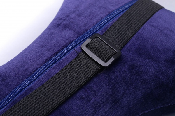 Подушка ортопедична кістка 30х19х9 см синій Luna