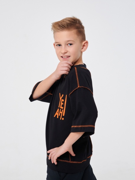 Сорочка Smil р.134 чорний 110678 