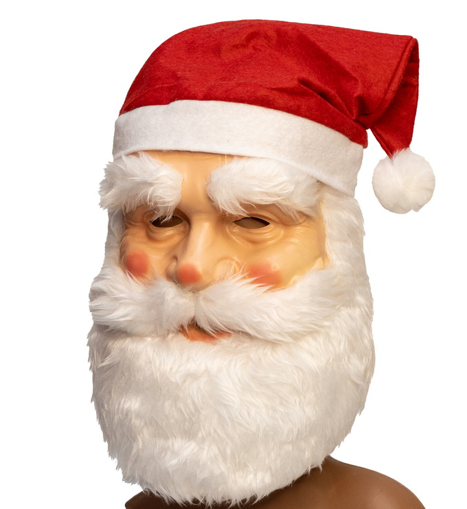 Маска Санта Клаус 30х24 см