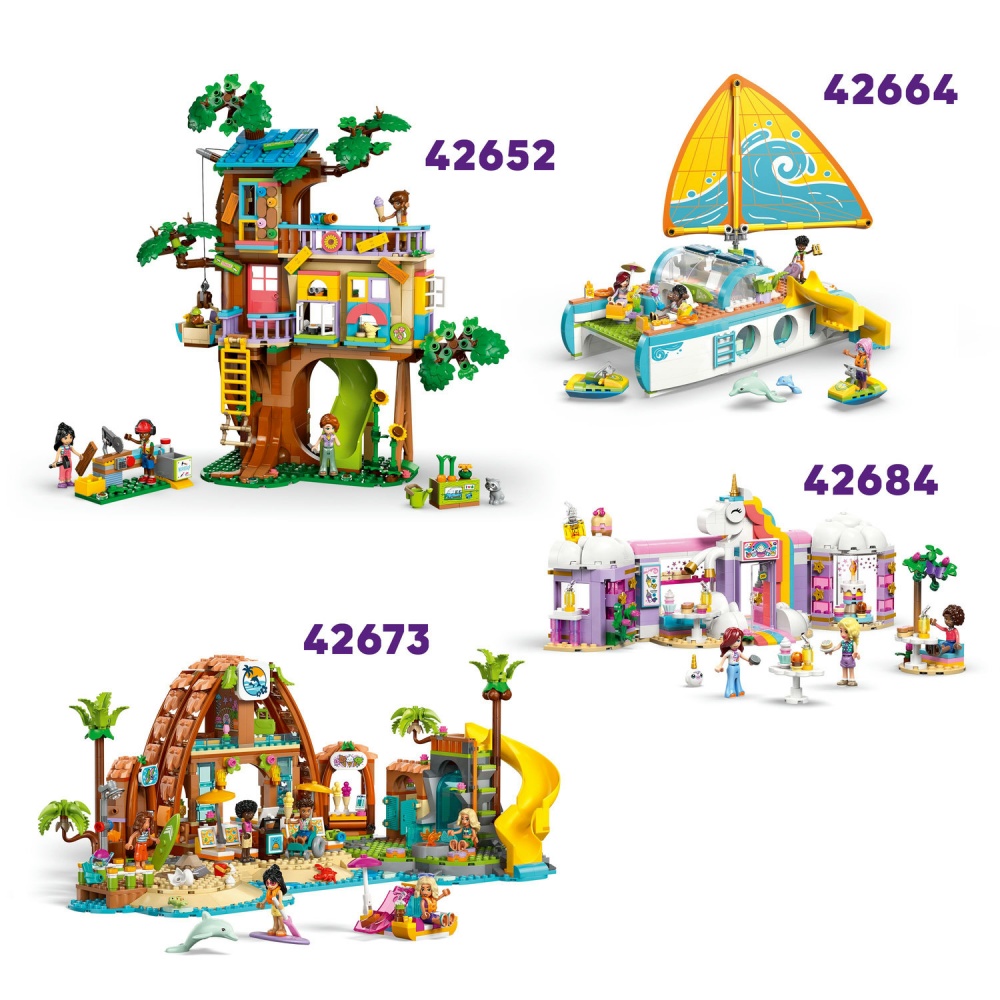 Конструктор LEGO Friends Пляжный домик с морскими котиками 42699