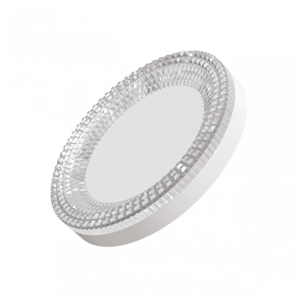 Светильник настенно-потолочный ULLATUS ELIN 25R 25 Вт белый/прозрачный