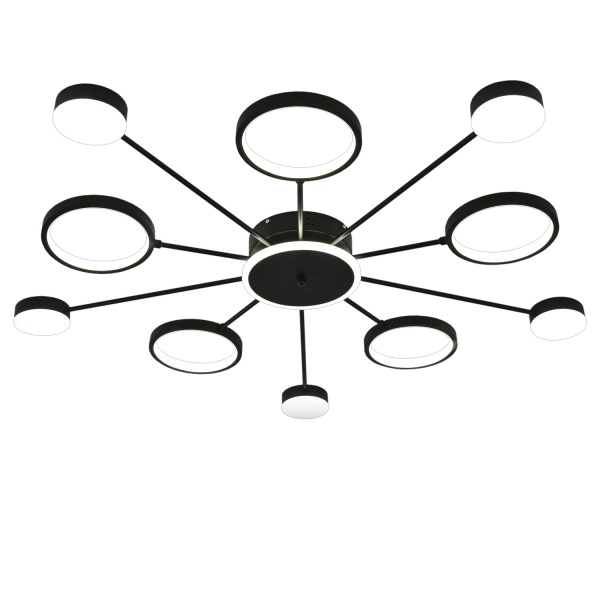 Люстра світлодіодна Victoria Lighting Sabina/PL10+1 73 Вт чорний 