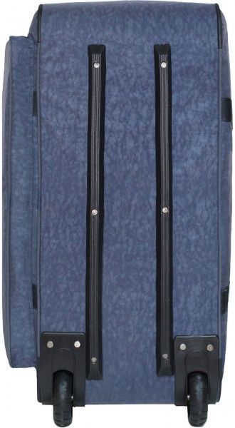 Сумка дорожная на колесах Bagland 36470 68 л синий Мілан 