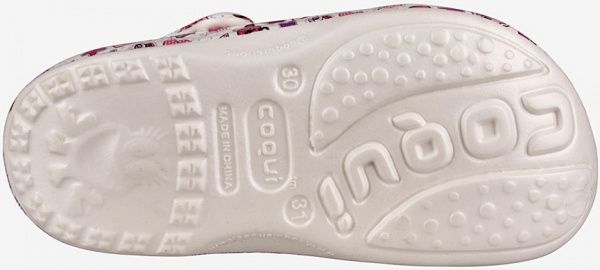 Сабо Coqui 8114 PRINTED Pearl 102399 р. 32/33 білий