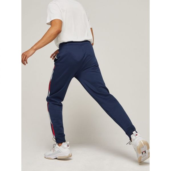 Штани Tommy Hilfiger FLEECE TRACK PANT WITH TAPE S20S200294401 р. M темно-синій