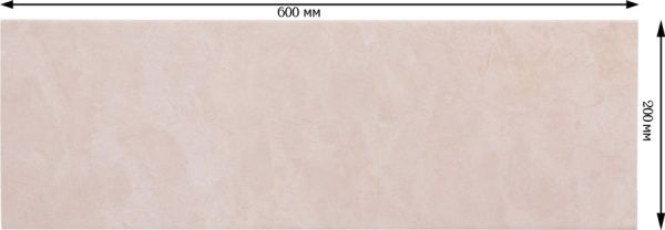 Плитка Allore Group Cremona Ivory W M NR Glossy 20x60 