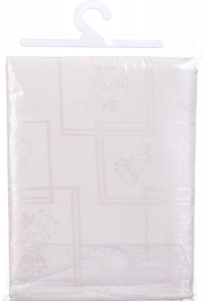Скатерть Dertsiz 160x220 см кремовый Karna 
