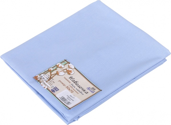 Наволочка Дизайн 07 50x70 см блакитний Ярослав 