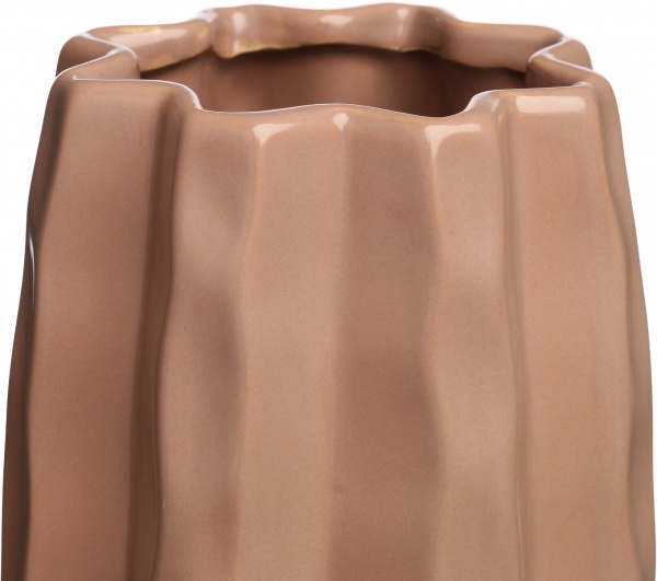 Ваза керамічна беж Guoxin d15хh37