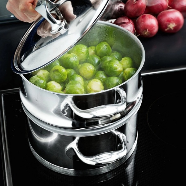 Вкладка для пароварки 20 см, Silvinox Atlantis 7 40850-197-0 Demeyere