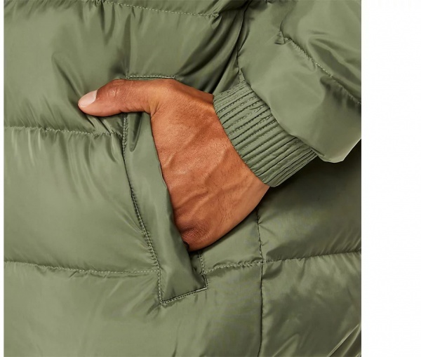 Пуховик Asics DOWN JACKET M 2031C501-300 р.S зелений