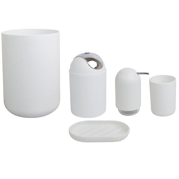 Косметическое ведро Trento Miki белое