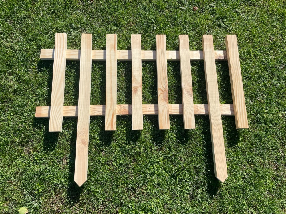 Декоративное ограждение для клумб 820х600 мм