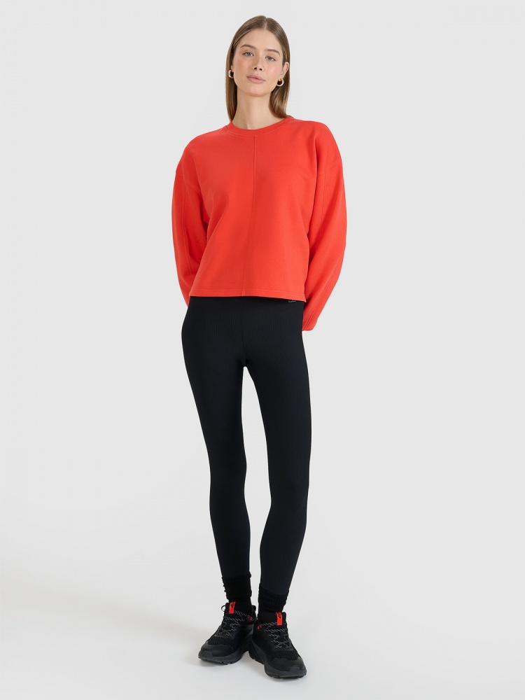 Свитшот 4F SWEATSHIRT F1543 4FWSS25TSWSF1543-62S р.M красный