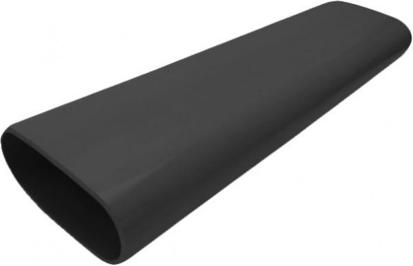 Профіль овальний графіт 35х85х2000 мм