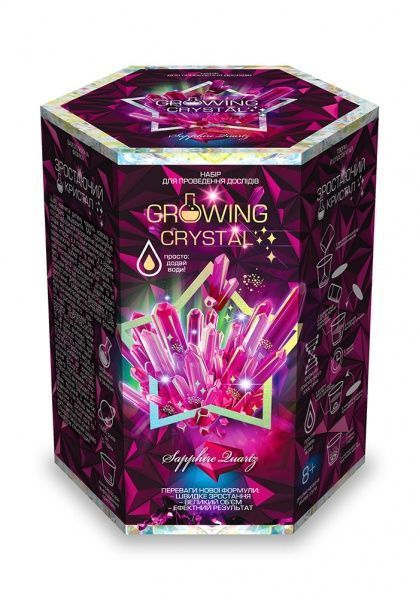 Игровой набор Danko Toys для проведения опытов GROWING CRYSTAL укр. (8) в ассортименте