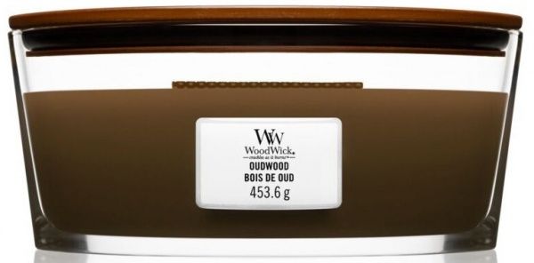 Свічка ароматична Woodwick Ellipse Oudwood 453 г 