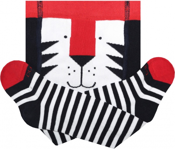 Колготки унисекс Duna новогодние 4926р.86-92 синий 