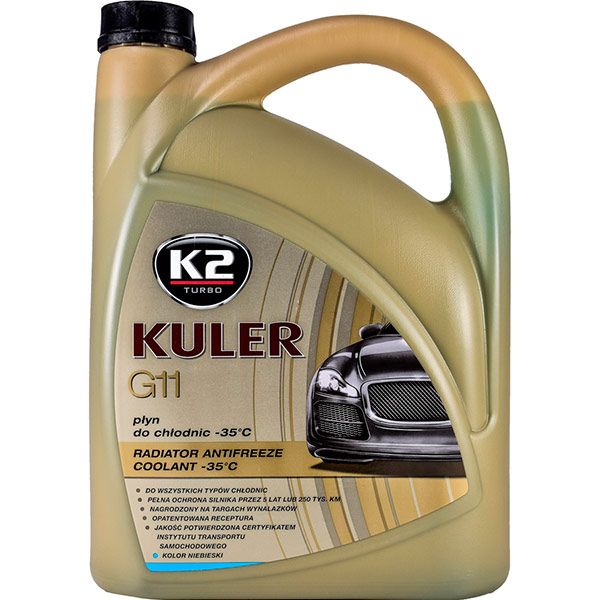 Антифриз K2 KULER концентрат 1л синий 