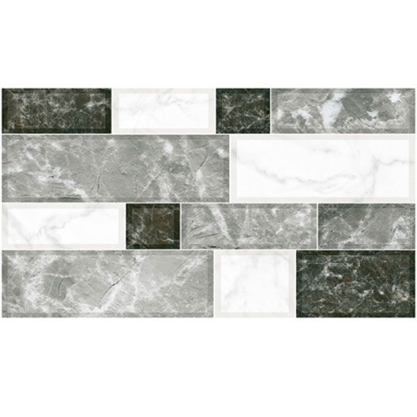 Плитка InterCerama GRANI сіра світла 74 071 23x35