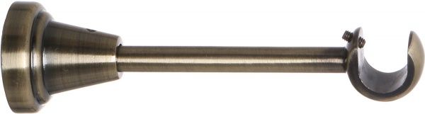 Карниз Gardinia Ally одинарный наборной d16 мм 200 см античная латунь 