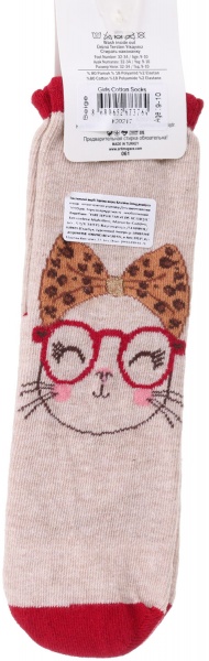 Носки для девочек KATAMINO K20217 р.9-10 бежевый 