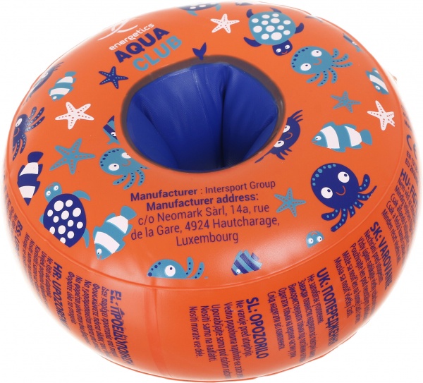 Нарукавники Energetics KIDS SWIM WING LOOPS 414672-219 оранжевый р. OS 
