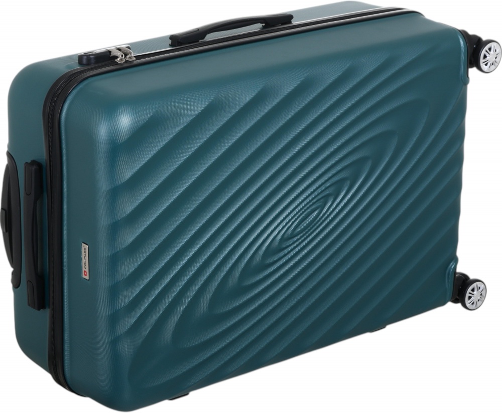 Чемодан Compass №LS080609 L 101 л темно-зеленый 70x50x29 см