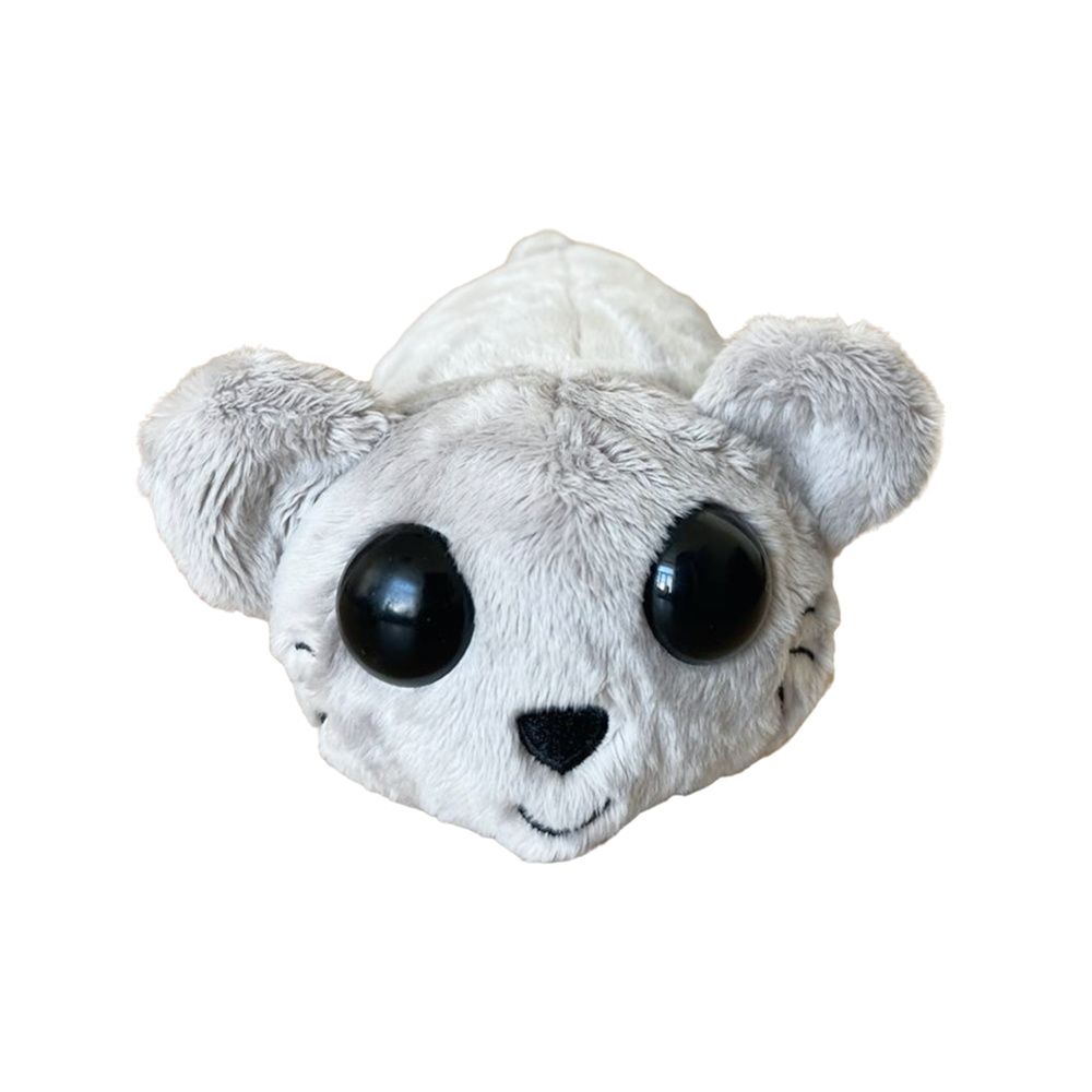 Мягкая игрушка подарочная INKATOYS Хомяк-печалька (муз), 16 см 7046 Серая HOM0_SU