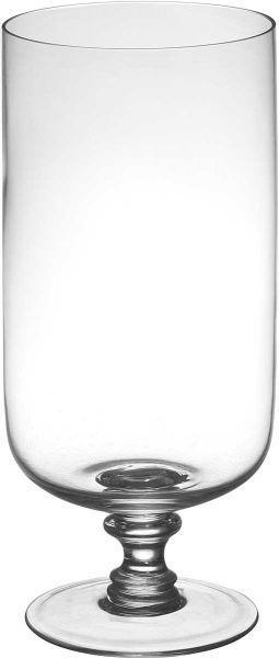 Ваза стеклянная на ножке 15х33 см Wrzesniak Glassworks