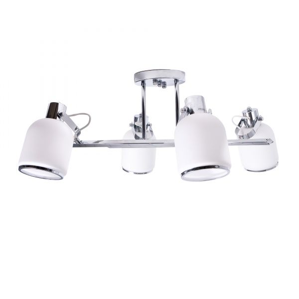 Люстра подвесная Altalusse 4x40 Вт E27 хром INL-9376P-04 Chrome 