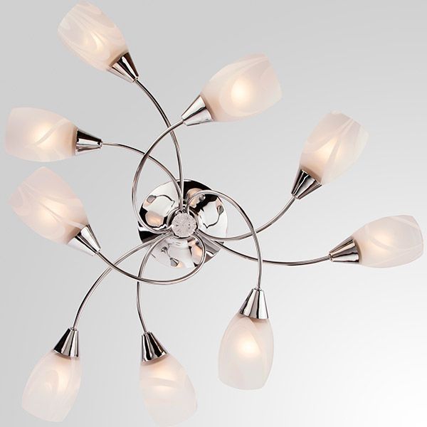 Люстра стельова Strotskis Virginia 2275/9 9x60 Вт E27 хром 