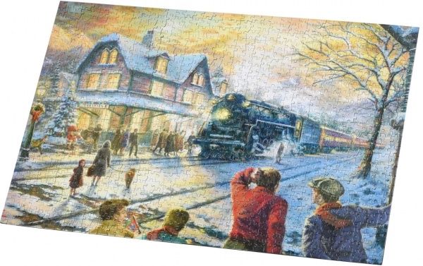 Пазл Same Toy Поезд в зимнем городе 88008Ut