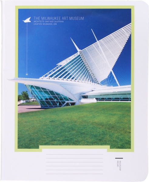 Тетрадь школьная Лайтгрин 96 листов в клеточку