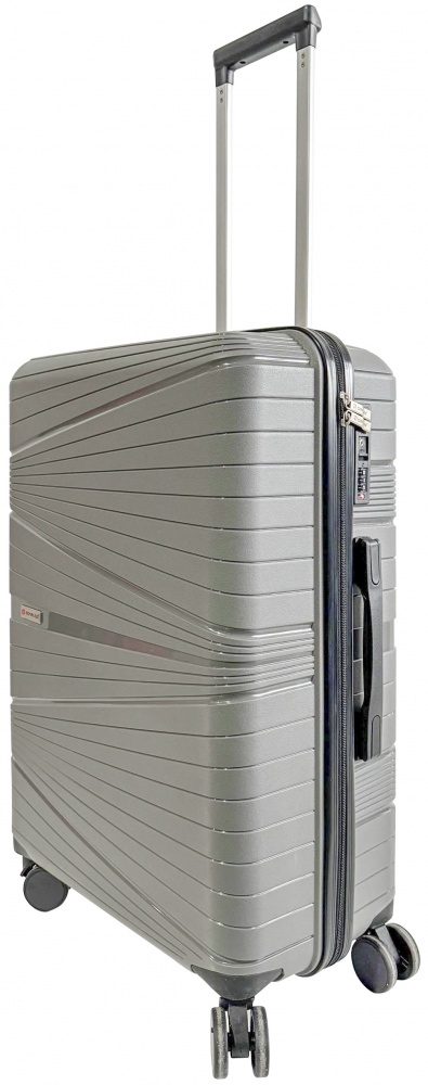 Валіза Compass №LS080607 L сірий 72x48,5x30 см