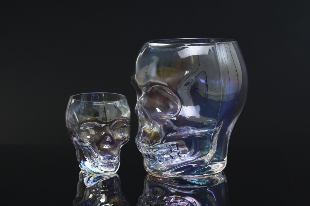 Стакан низкий Fiora Skull стекло 450 мл 1 шт.