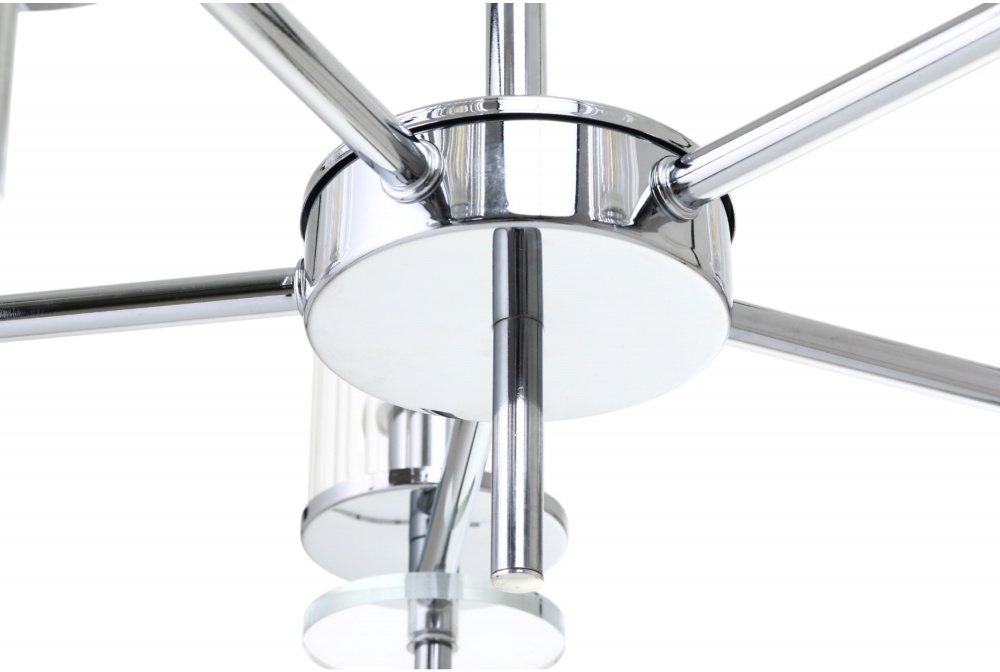 Люстра стельова Sensio Phoenix 5x40 Вт E14 хром ALG-74590/5