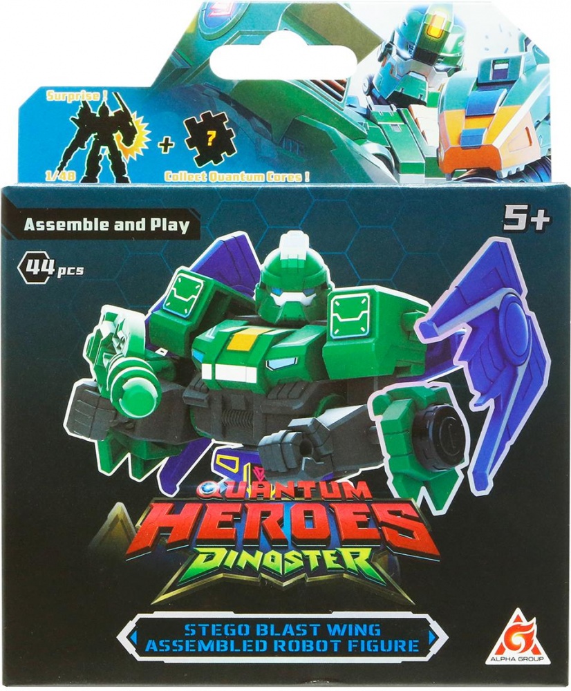 Игрушка DINOSTER Робот-конструктор Раптор Болт Винг EU580881A-6