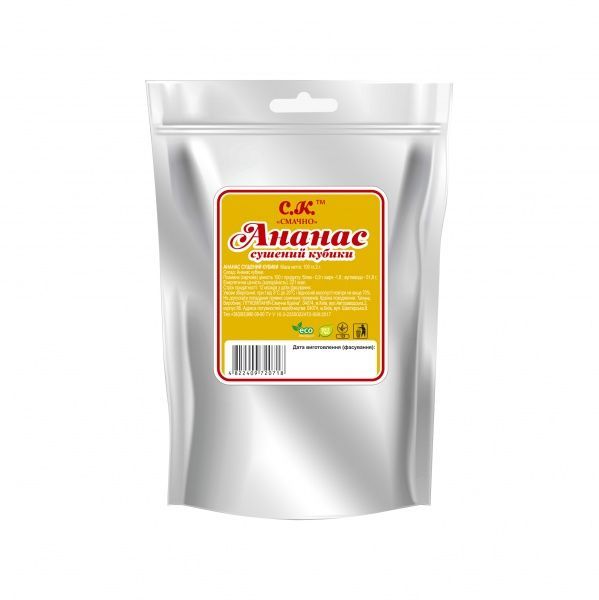 Ананас Смачно кубики 100 г 