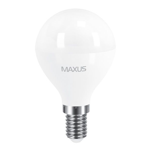 Лампа LED Maxus G45 F 8 Вт 4100K E14 холодне світло
