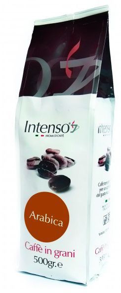 Кава в зернах Intenso Arabica 500 г 