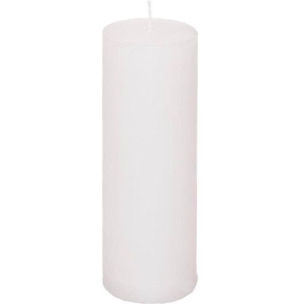 Свеча Цилиндр Рустик C5516-00 160 мм белая