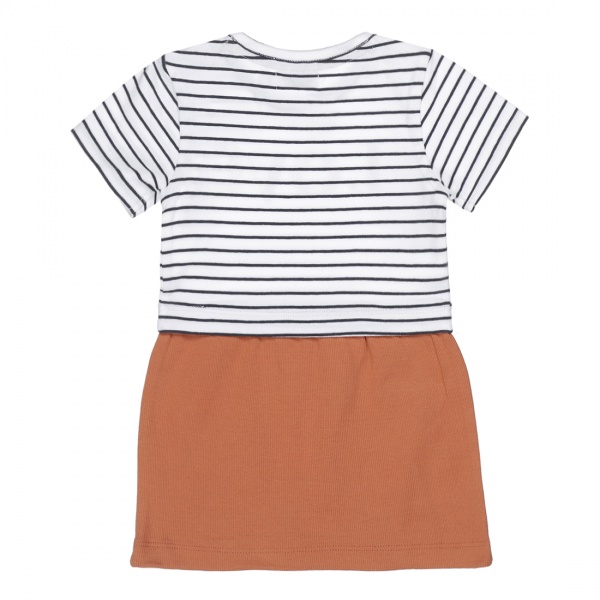 Сукня Dirkje р.104 білий із гірчичним V42332-35 