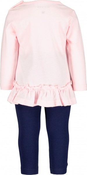 Комплект для дівчаток Blue Seven трикотажний 2 одиниці р.74 рожевий із синім 966006 X * 98 